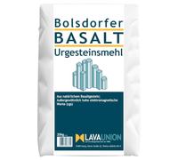 Poudre de roche primitive BASALT de Bolsdorf, 20 kg - Activateur de sol, amend