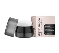 Poudre de Shampoing Sec Format Voyage - Contrôle de l'Huile Capillaire, Boost Matifiant des Racines, Sans Dominante Blanche, pour Cheveux Foncés