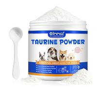 Poudre de taurine pour chat 200 g - Complément de taurine de haute pureté (99 %+) pour soutenir la fonction cardiaque et la vue - Idéal pour la nourriture Barf, humide et nourriture pour chat maison