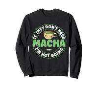 Poudre de thé Vert Matcha Kawaii Japonais, kit Matcha Latte Sweatshirt