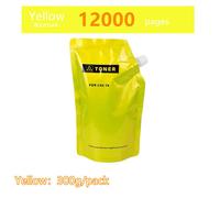 poudre de Toner pour Imprimante Lexmark MC2640,MC2325,MC2535,C2325,C2325dw,C2535,C2425dw,MC2425 - Type 1 pack 300G Y toner