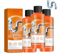 Poudre débouche-tuyaux puissante, nettoyant pour éviers et canalisations, mousse nettoyante pour canalisations, gel déboucheur puissant à action rapide pour toilettes, cuisine,100 ml (3Pièce)