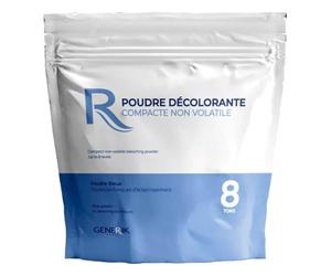 Poudre Décolorante Bleue Compacte Non Volatile 8 tons Generik 500g