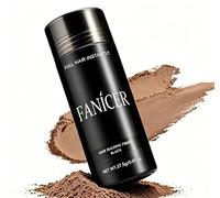 Poudre densifiante, Fibre capillaire, volume instantané, solution discrète pour des cheveux plus denses, Chocolat brun foncé