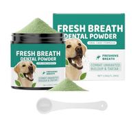 Poudre Dentaire Pour Animaux,40g Nettoyant Soluble Dans L Eau | Poudre De Brossage Dentaire Pour Chaton Et Chiot,Pour Toilettage Baignade Maison Camping Voyage Races De Petite A Grande Taille