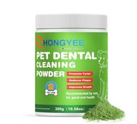 Poudre dentaire pour chiens et chats 300g, Poudre de nettoyage des dents de chien, poudre désodorisante pour mauvaise haleine, plaque, dissolvant de tartre, fournitures de soins dentaires