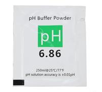Poudre d'étalonnage du pH pour pH-mètre - 4,01, 6,86, 9,18 - Kit de poudre tampon de test de pH pré-mesurée pour utilisation en laboratoire, 15/18/20 pièces (20 pièces)