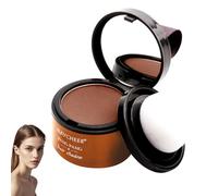 Poudre d'ombre à la racine des cheveux, imperméable, correcteur d'ombre, pour remplir les cheveux clairsemés et pour le maquillage (marron clair, taille unique)