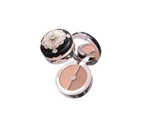 Poudre duo illuminateur et blush Butterfly Cloud Collar Rouge Box, Flower Know Palette de blush et illuminateur mat violet, maquillage modulable et estompable pour les joues (pear wood)