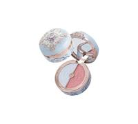 Poudre duo illuminateur et blush Butterfly Cloud Collar Rouge Box, Flower Know Palette de blush et illuminateur mat violet, maquillage modulable et estompable pour les joues (Seaborne Moon)