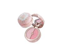 Poudre duo illuminateur et blush Butterfly Cloud Collar Rouge Box, Flower Know Palette de blush et illuminateur mat violet, maquillage modulable et estompable pour les joues (Pastel Lotus)