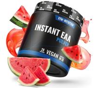 Poudre EAA Premium hautement dosée I Complexe des 8 acides aminés essentiels EAA I Vegan I Riche en BCAA I Sans additifs inutiles (pastèque) 450 g