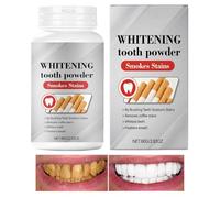 Poudre Éclatante pour les Dents,Poudre de Blanchiment Dentaire 80g - Soin Dentaire Complet Fraîcheur Longue Durée,Pour Femmes Usage Quotidien à la Maison et en Voyage Dentier et Déplacements