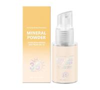 Poudre Écran Solaire Protection UV Minérale SPF 35 P Légère Types
