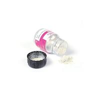 Poudre effet métallique argent pour pâte polymère 16 g