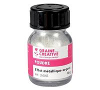 DTM LOISIRS CREATIFS DTM264463 Poudre Effet Métallique Argent