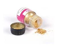 Poudre effet métalllique or pour pâte FIMO - 8 g Doré G