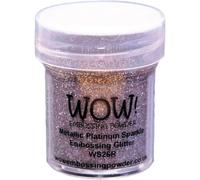 Poudre embosser Wow 15 mlPaillettes platine m tallis es