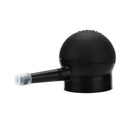 Poudre épaississante pour fibres capillaires - 27,5 g - Pour homme et femme - Couverture 100 % naturelle - Noir gris marron foncé - Applicateur (spray doseur, 27,5 g)