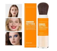 Poudre Fixante Maquillage | Poudre Libre Visage Mat 8g,Maquillage Fixant Absorbant La Transpiration Pour Photographie Plage Maison Voyage Temps Chaud Quotidien Travail