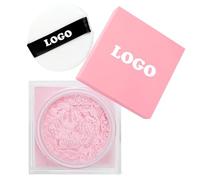 Poudre fixatrice de maquillage, poudre libre fixante-Fond de teint en poudre de finition haute définition, contrôle de l'huile - Poudre de maquillage pour la performance Diffusion en direct des date