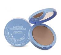 Poudre Fixatrice, Poudre Compacte Visage Longue Tenue, Waterproof, Absorbante de Sébum, Fini Mat Léger et Sans Résidus, Pour Maquillage Quotidien et Voyage