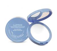 Poudre Fixatrice, Poudre Compacte Visage Longue Tenue, Waterproof, Absorbante de Sébum, Fini Mat Léger et Sans Résidus, Pour Maquillage Quotidien et Voyage