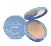 Poudre Fixatrice, Poudre Compacte Visage Longue Tenue, Waterproof, Absorbante de Sébum, Fini Mat Léger et Sans Résidus, Pour Maquillage Quotidien et Voyage