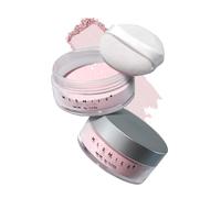 Poudre fixatrice translucide rose, poudre fixatrice scintillante, waterproof, contr le du s bum, tonifiante, poudre pour le visage, surligneur, f