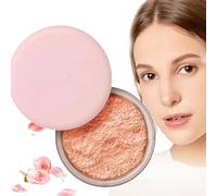 Poudre floue de beauté, poudre de réglage flou, poudre de réglage imperméable, poudre de réglage floue, poudre floue rose pour tous les tons de peau (02)