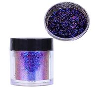Poudre grossière colorée pour ombre à paupières à pigments multicolores, poudre magique faite à la main en résine époxy