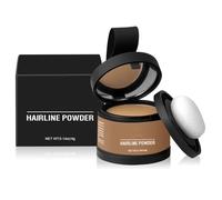 Poudre Hairline 4g,Hair Root Concealer,14 Couleurs Poudre Cheveux Waterproof,Poudrè De Retouche De Racines,Poudrè Invisible Couverture Les Ligne Des Cheveux,Facile à Appliquer (Medium Blonde)