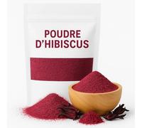 Poudre Hibiscus Ayurvédique 100 g ® - 100 % Pure & Naturelle, Qualité Cosmétique & Alimentaire, Sachet Refermable - Soin Capillaire & Visage DIY