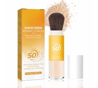 Poudre Libre Matifiante Réglage Solaire,Translucide Poudre Réglante,Pinceau Anti-huile Poudre Pour le Visage,Légère et Respirante Longue Durée,Poudre Libre Pour Femmes