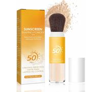 Poudre Libre Matifiante Réglage Solaire,Translucide Poudre Réglante,Pinceau Anti-Huile Poudre Pour Le Visage,Légère Et Respirante Longue Durée,Poudre Libre Pour Femmes