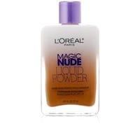 Poudre liquide Magic Nude de L'Or al Paris, fond de teint perfecteur de peau nue SPF 18, bronzage classique, 0,91 once