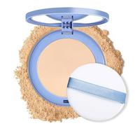 Poudre mate humide et sèche, poudre mate parfaite GAGK, imperméable longue durée et résistante à l'usure (convient à une variété de types de peau) (beige naturel 1pcs, 7.3 * 7 .3 icentimètre)