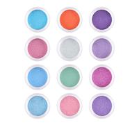 Poudre Minérale Naturelle En Mica, 6/12 Couleurs, Qualité Cosmétique, Perle, Colorant, Résine Époxy, Diy, Fabrication De Bijoux