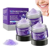 Poudre minérale pour la restauration des dents, essence de blanchiment dentaire naturelle, protège les gencives et rafraîchit l'haleine, 50 g