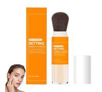 Poudre Minérale Translucide Absorbant La Transpiration,Essence Poudre,Poudré Fond De Teint Visage,Poudré Fixatrice Maquillage,Poudrè Antirides,Contrôle Le Sébum,Brillance De La Transpiration (1PC, 8g)