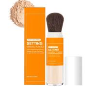 Poudre minérale translucide absorbant la transpiration,Maquillage en poudre libre sans gâchis qui contrôle le sébum et brillance de la transpiration,Poudre fixatrice de maquillage pour peaux grasses