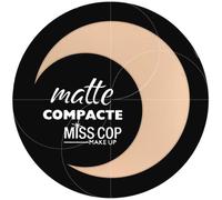 Poudre - MISS COP - Teint Fond de Teint Poudre Matifiant Matte Compacte - N°02 Light - 4,5g - Fini Mat Naturel