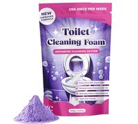 Poudre Moussante Nettoyante Toilettes,Nettoyant En Mousse Sans Contact Toilettes,Toilette PropreÉtincelantes,Puissant Anticalcaire Désincrustant,Detartrant WC Efficace Naturel Entièrement