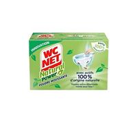 WC Net - Poudre moussante WC Natural Power - 6 sachets x 60 g