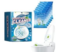 Poudre nettoyante pour toilettes - Mousse de nettoyage en poudre - 150 g Solution de nettoyage multifonctionnelle pour cuvette de toilettes, puissant nettoyant moussant pour toilettes