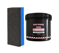 Poudre Nettoyante Vitres Auto - 80g Éliminateur De Rayures Pour Nettoyage Automobile - Poudre de Polissage Réparatrice Rayures Vitres - Pour Automobile Camion SUV Utilitaire Rétroviseur Pare-brise