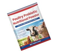 Poudre nutritionnelle probiotique de volaille pour Poulets, Canards et oies avec Un Essentiel sûr pour stimuler Le système immunitaire et la Digestion Poudre de santé Digestive du Poulet