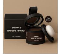 Poudre Ombre Cheveux Brun Foncé / Darck Brown Racine Correcteur Ligne Front Contour Sourcils Maquillage