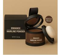 Poudre Ombre Cheveux Brun Moyen / Medium Brown Racine Correcteur Ligne Front Contour Sourcils Maquillage