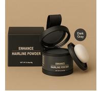 Poudre Ombre Cheveux Gris Foncé / Dark Gray Racine Correcteur Ligne Front Contour Sourcils Maquillage